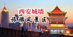 性感黑丝美女被操操操中国陕西-西安城墙旅游风景区
